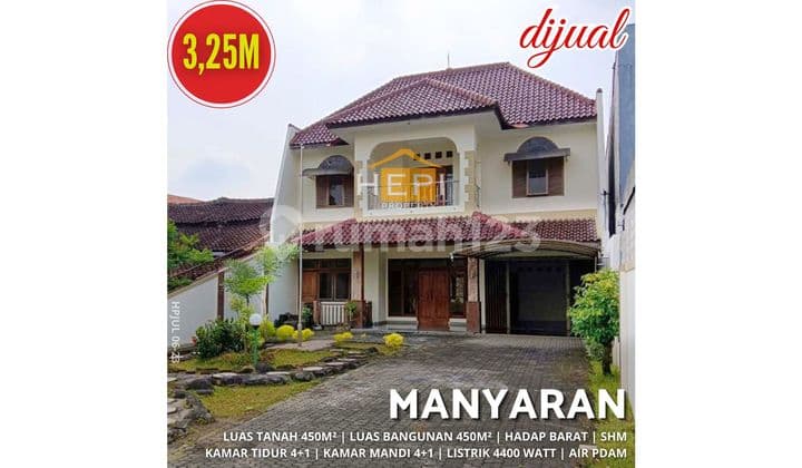Rumah siap huni di Manyaran Semarang Barat