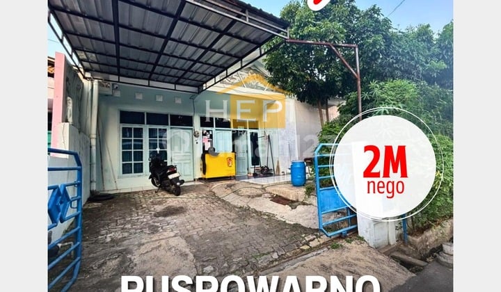 Rumah tengah kota dekat Bandara di Puspowarno Semarang Barat