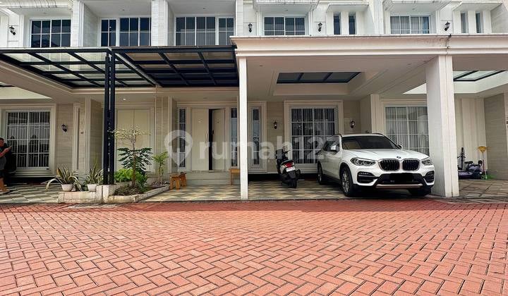 Rumah 3 Lantai Dalam Cluster di Bambu Apus Jakarta Dekat Tol
