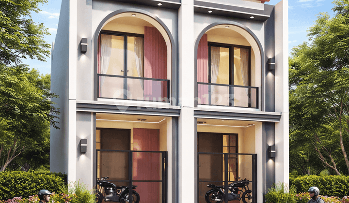 Rumah Fully Furnished Akses Motor di Utan Kayu Matraman Jakarta Bonus Parkiran Mobil