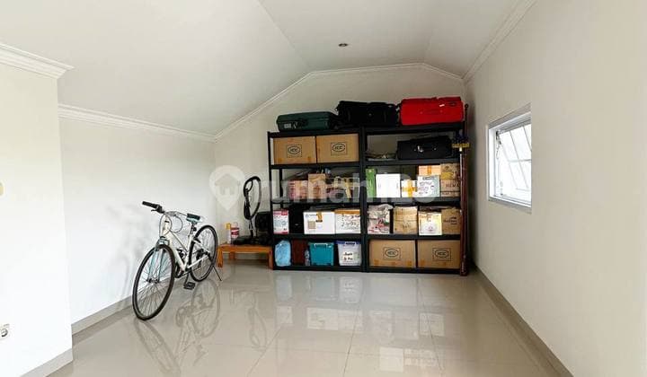 Rumah Semi Furnished Di Bambu Apus Jakarta Timur Dekat Gerbang Tol