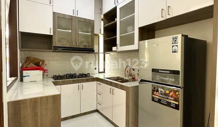 Rumah Semi Furnished Di Bambu Apus Jakarta Timur Dekat Gerbang Tol