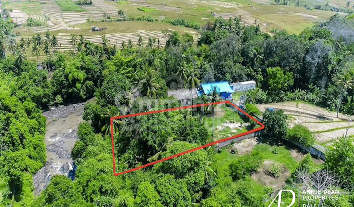 FREEHOLD LAND IN NYANYI (1,750 M2) WITH JUNGLE AND RIVER VIEWS
