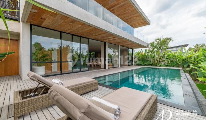 Leasehold | Modern Villa With Rice Field Views In Tumbak Bayuh
