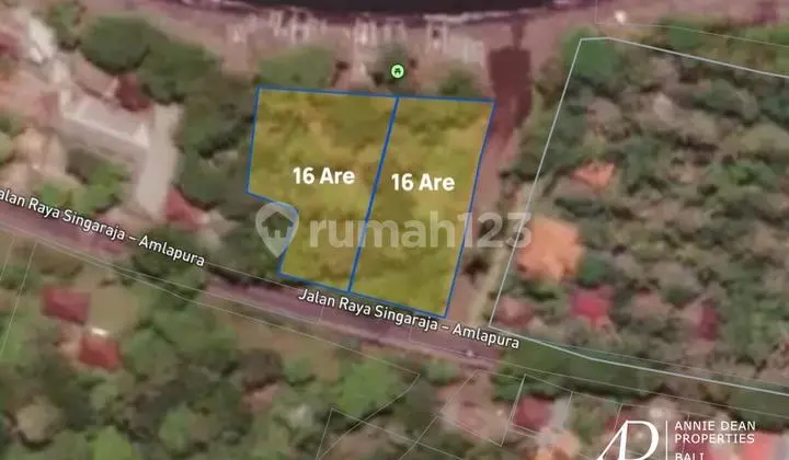Freehold Beachfront Land In Buleleng