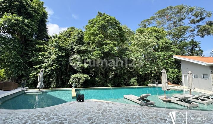 Leasehold | 3-Bedroom Villa With River & Jungle Views In Prime Umalas