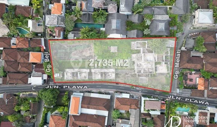 FREEHOLD LAND ON MAIN PLAWA SEMINYAK (27.35 ARE)