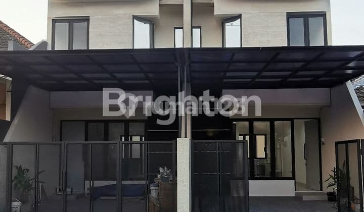 Rumah Baru 2 Lantai Pondok Tjandra Dekat Club House, Tol dan Merr