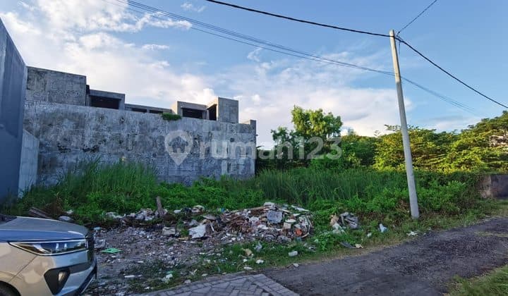 Kavling Tanah SHM Gunung Anyar Surabaya lokasi sudah terbentuk dan dekat Jalan Raya