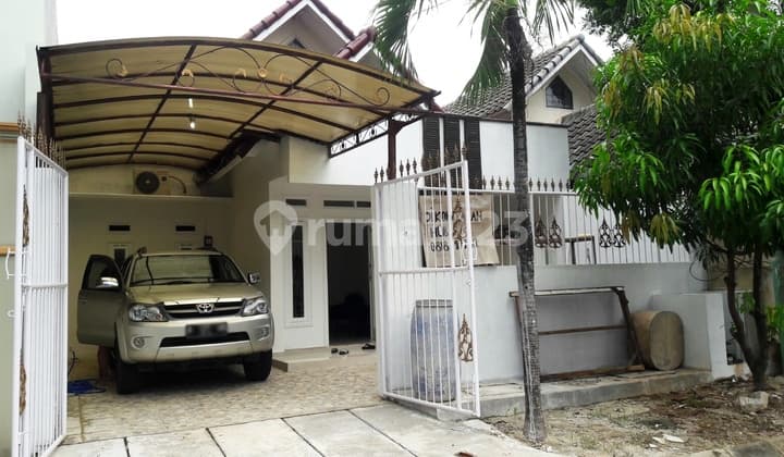 A Good Ready-to-Live-in Home with a Green Ambiance in Villa Bintaro Regency, Pondok Aren, South Tangerang