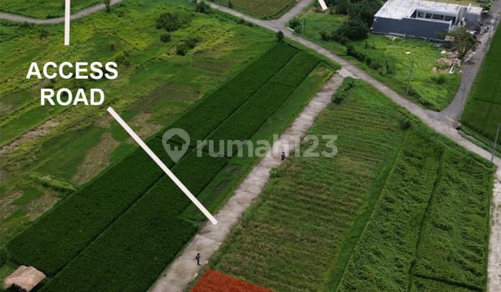 Tanah Pantai Kedungu Tabanan Zona Pariwisata View Sawah