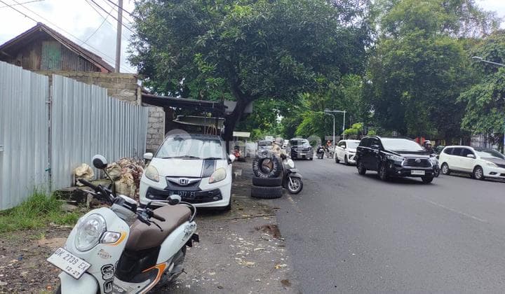 Commercial Land on Main Road Tantular Renon in Front of Mie Kober