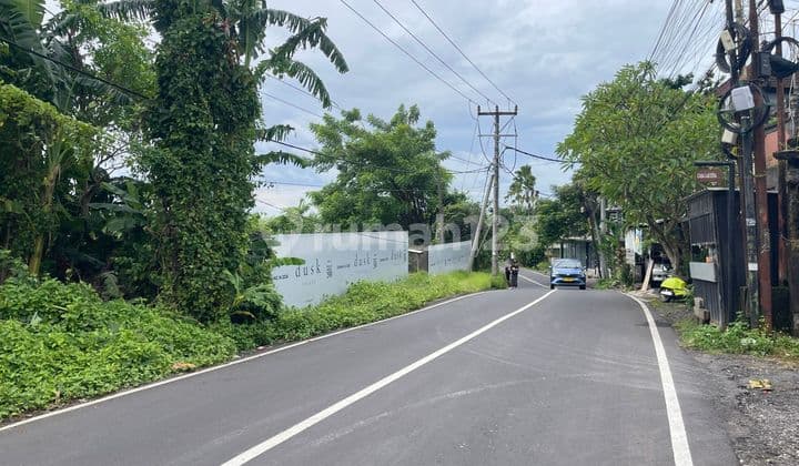 Tanah di Jl Raya Tumbak Bayuh Canggu Cocok Utk Resto & Bisnis