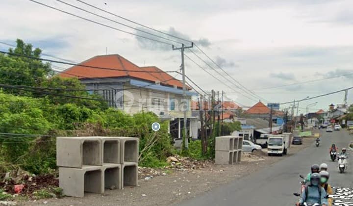 Land for Rent on Main Street Teku Umar Barat, Near Bali Kiddy School