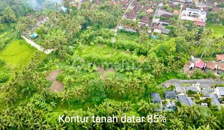 Rare Riverside Land on Los Sungai Pengosekan Ubud Central Gianyar Bali