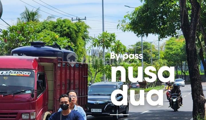 Tanah Komersil Jl Utama Bypass Ngurah Rai Nusa Dua Dekat Toll