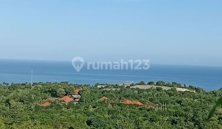Tanah View Laut di Jalan Utama Belimbing Sari Pecatu 100 Mtr ke Allila
