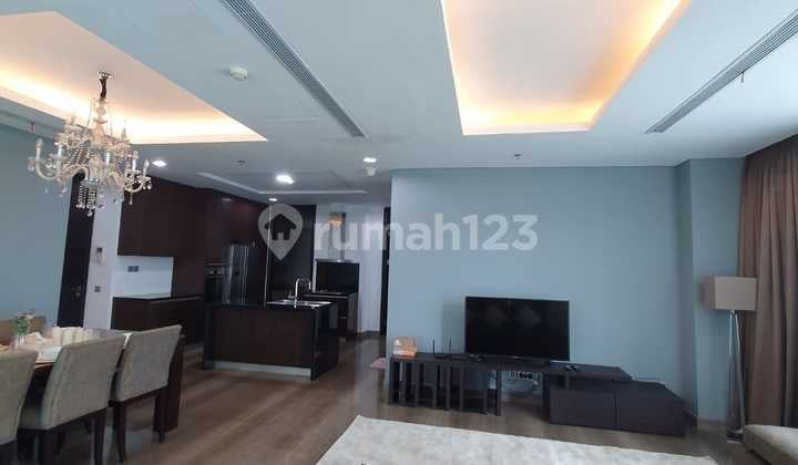 Sewa Apartemen Kemang Village 3 Bedroom Lantai Sedang Furnished