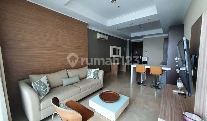 Sewa Apartemen Residence 8 Senopati 1 Bedroom Lantai Tinggi Furnished