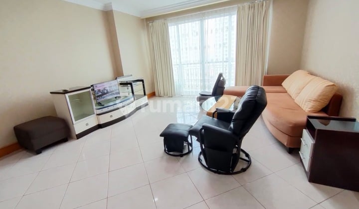 Dijual Apartemen Grand Permata 3 Bedroom Lantai Tinggi Furnished
