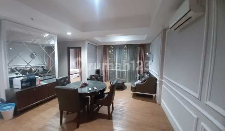 Sewa Apartemen Denpasar Residence 2 Bedroom Lantai Sedang Furnished