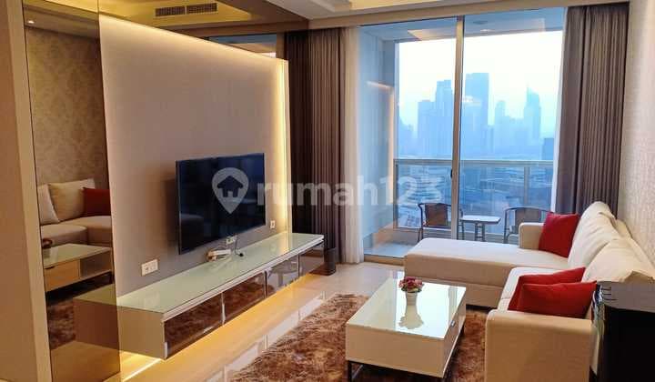 Sewa Apartemen The Elements 2 Bedroom Lantai Tinggi Furnished