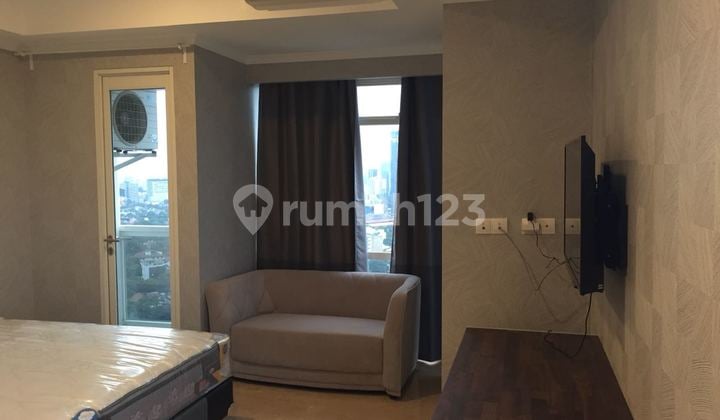 Jual Apartemen Menteng Park 1 Bedroom Lantai Tinggi Hadap Monas