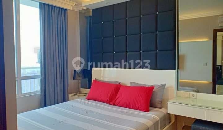 Sewa Apartemen Denpasar Residence 1 Bedroom Lantai Tinggi Furnished