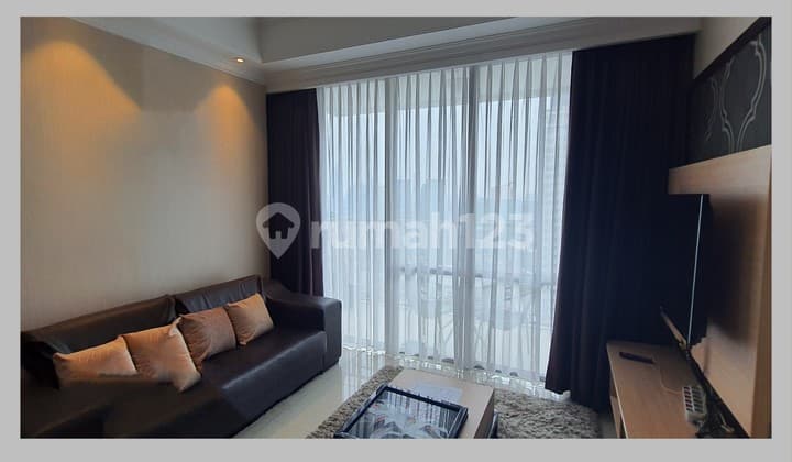 Untuk Disewa Apartemen Denpasar Residence 2 Kamar Tidur Lantai Tengah