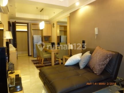 Disewakan Apartemen Bellagio Residence 1 Bedroom Tower B Lantai Rendah Furnished