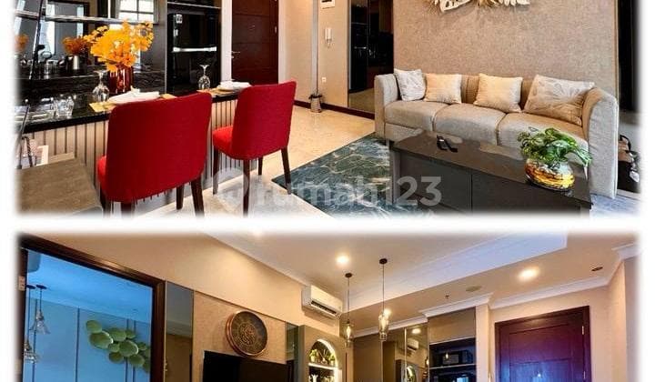 Sewa 2 Bedrooms Apartemen Permata Hijau Suites Furnish