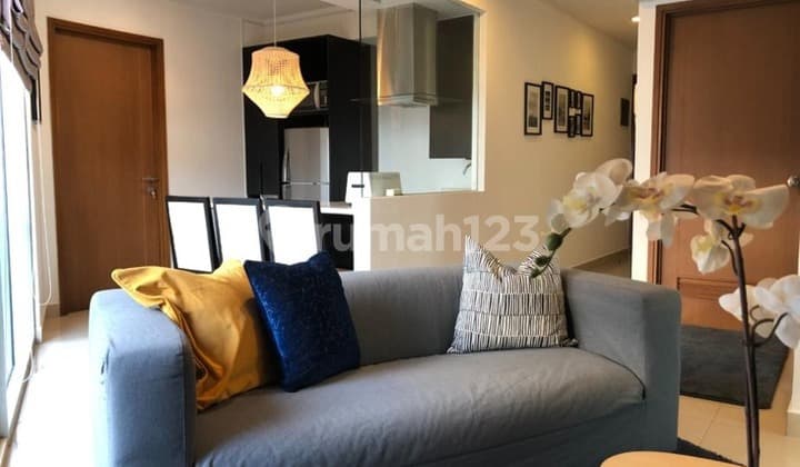 Sewa Apartemen Sahid Sudirman 2 Bedroom Lantai Rendah Furnished