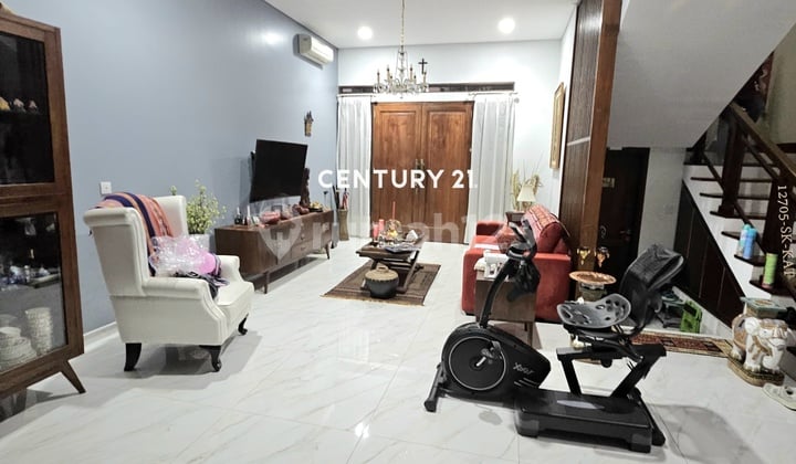 Dijual Rumah Asri Hommy Nuansa Etnik Siap Huni Dibintaro Sektor 9