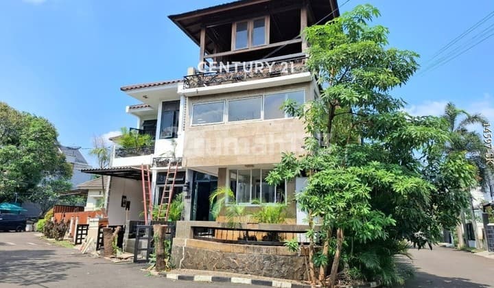 Dijual Rumah Hook Akses Jalan Lebar di Bintaro Sektor 9