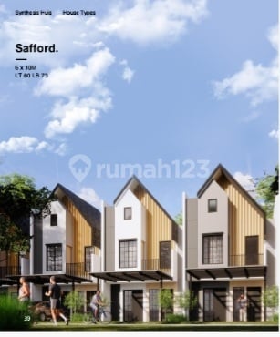 Cluster Synthesis Huis Dekat Sentra Bisnis Kuningan Sudirman Jakarta Selatan