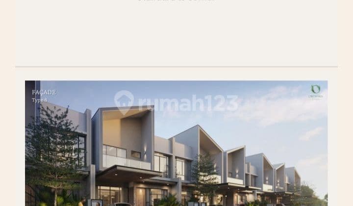 The Sanctuary konsep Rumah Modern dekat Pintu Tol di Sentul Bogor