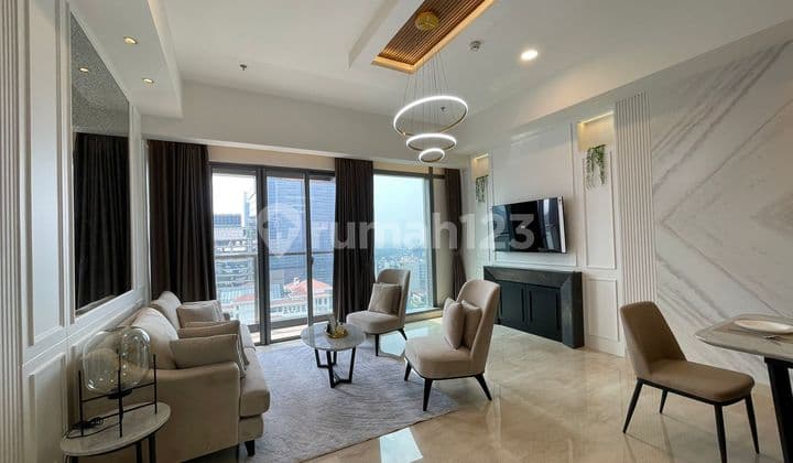 Apartemen 57 Promenade Thamrin Tower Sky 2br Lt18 View Sudirman