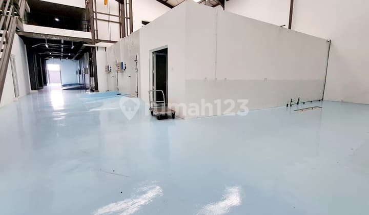 Gudang Laksana Cold Storage Tangerang Akses Container 40 Feet