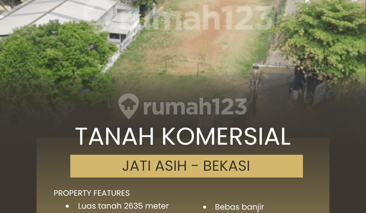 Jatiasih Commercial Land 2600 Meters Bekasi
