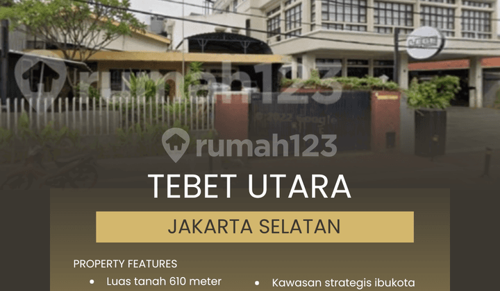 Rumah Tebet Utara Kawasan Perumahan Dan Komersial