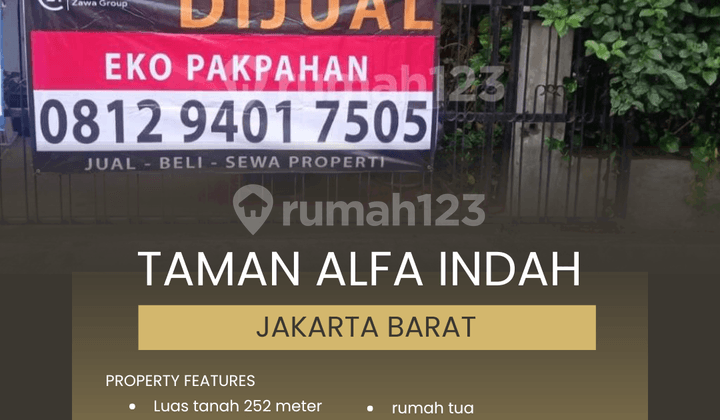 Old House in Taman Alfa Indah, West Jakarta