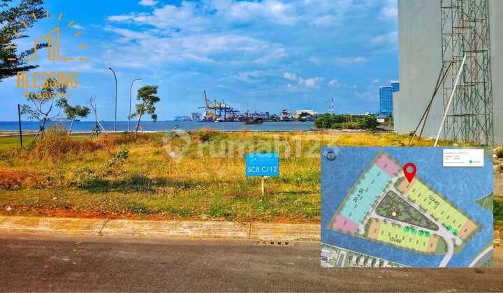 Kavling Rumah Sultan View laut lepas bisa parkir Yacth posisi Sudut
