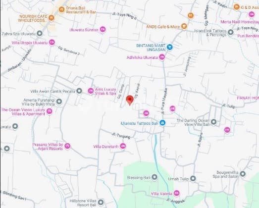 Dijual Tanah 640 M² Di Lingkungan Villa Ungasan Rc Db