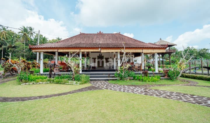 Dijual Villa View Sawah Dekat Gunung Batukaru Lc