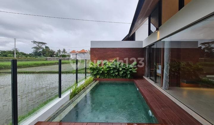 Vila Pivate Pool View Sawah Di Lodtunduh Gp