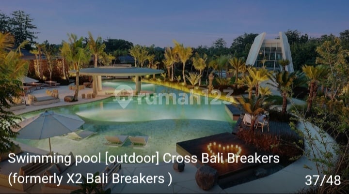 For Sale Villa With Private Pool Villa Cross Bali Breakers, Balangan Beach, Bali