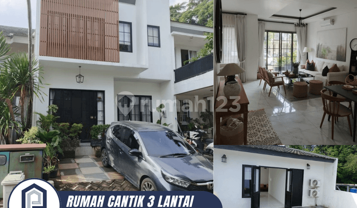 Dijual Rumah 3 Lantai Full Furnish Siap Huni di Cluster Neo Catalonia BSD City