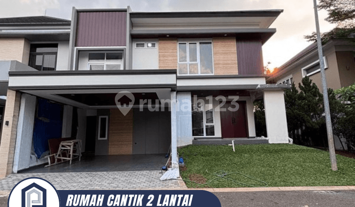 For Sale Luxury 2-Story Move-In Ready House In The Icon BSD City