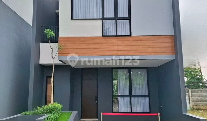 Rumah Cantik Model Japandi Di Pondok Petir