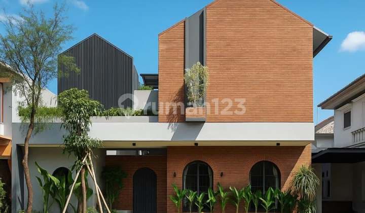 Brand New House Bergaya Industrial Tropical di B S D